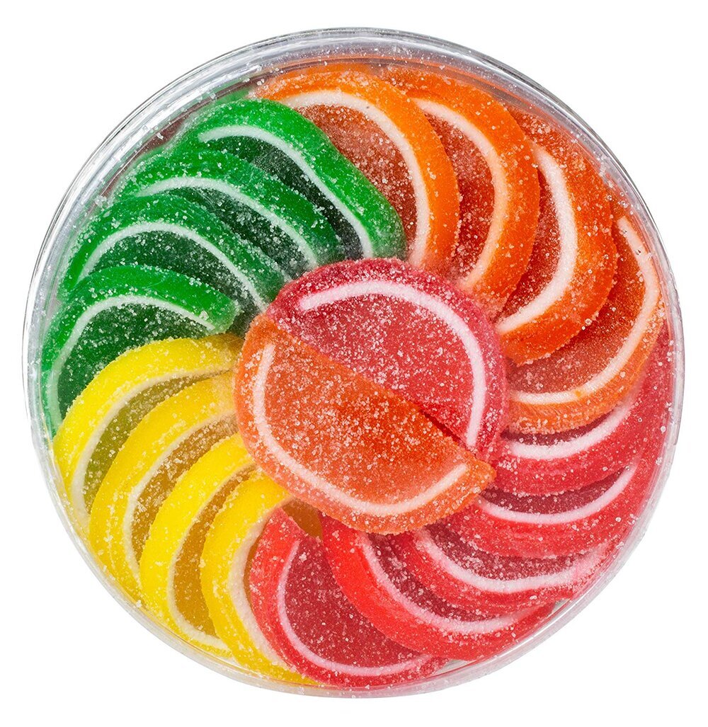 SweetGourmet Orange Fruit Slices, Bulk Jelly Candy, 1 Pound FREE  SHIPPING!